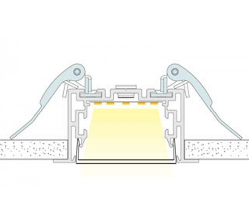 Пружинный держатель S2-LINIA-F Clip Set  021190  Arlight
