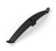 Держатель кабеля двусторонний для прямого монтажа в гофроящике черный (100 шт/кор)  PR13.0488  Промрукав