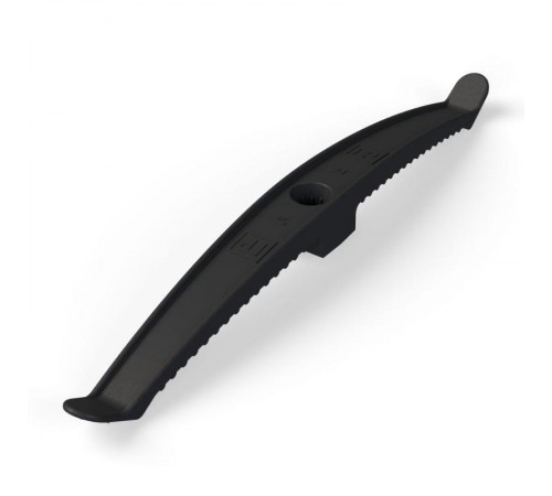 Держатель кабеля двусторонний для прямого монтажа в гофроящике черный (100 шт/кор)  PR13.0488  Промрукав