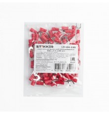 Наконечник вилочный изолированный НВИ 1,5-5 (упаковка 100 шт), LD404-155  39426  STEKKER