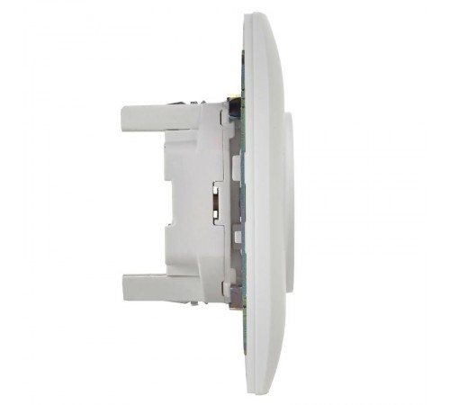 SKANDY Розетка 2-местная без заземления без защитных шторок 10А в сборе SK-R10W арктический белый  SK-R20-10-K01-F  IEK