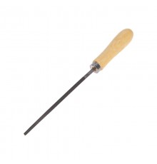 Напильник круглый 150 мм, деревянная ручка  KR-12-4123  Kranz