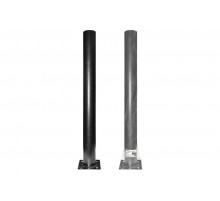 Опора металлическая садово-парковая, h=600 мм, d=57 мм, цвет черный TDM  SQ0330-0422  TDM