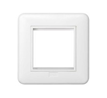 Simon Connect Комплект рамка+суппорт на 1 механизм К45, настен.миниблок, белый  KR245-9  Simon