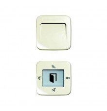 Центральная накладка, Reflex SI, цвет белый (рамка см. прайс лист ЭУИ BJE)  8300-0-0222   2CKA008300A0222  ABB