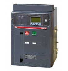 Выключатель автомат.пост.тока, стационарный E2B 1250 PR122/DC In=1000A 3p F VR с конт.авар.срабат.PR120/V к верхним выводам  1SDA064582R7  ABB