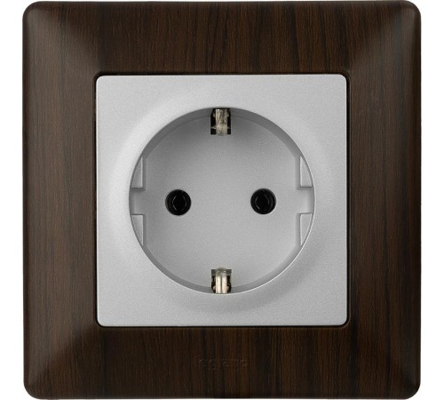 Valena LIFE Темное дерево Рамка 1-ая  754171  Legrand