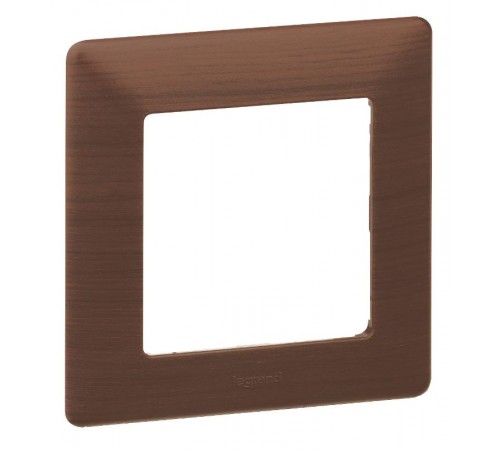 Valena LIFE Темное дерево Рамка 1-ая  754171  Legrand