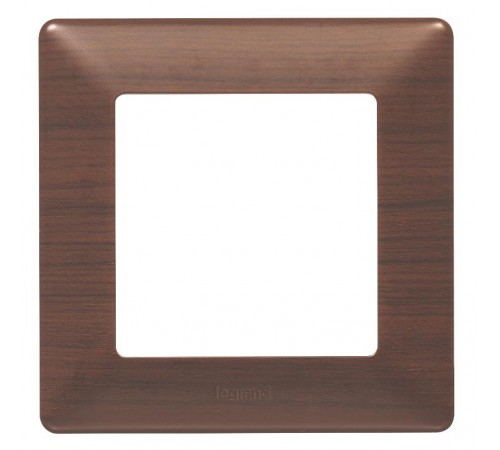 Valena LIFE Темное дерево Рамка 1-ая  754171  Legrand