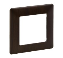 Valena LIFE Темное дерево Рамка 1-ая  754171  Legrand