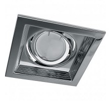 Светильник встраиваемый DLT201 потолочный MR16 G5.3 хром  41044  Feron