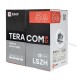 Кабель витая пара TERACOM CS Cat.5E U/UTP 4 пары solid 24AWG нг(А)-LSLTx цвет серый упак. 305м  TRCS-5EUTP-04LTX-GY-IN3  EKF