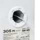 Кабель витая пара TERACOM CS Cat.5E U/UTP 4 пары solid 24AWG нг(А)-LSLTx цвет серый упак. 305м  TRCS-5EUTP-04LTX-GY-IN3  EKF