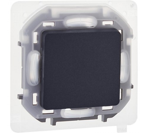 Inspiria Антрацит Переключатель проходной 1-клавишный С/У без рамки IP44  673673  Legrand