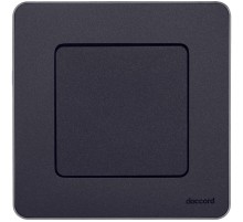 Inspiria Антрацит Переключатель проходной 1-клавишный С/У без рамки IP44  673673  Legrand