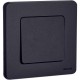 Inspiria Антрацит Переключатель проходной 1-клавишный С/У без рамки IP44  673673  Legrand