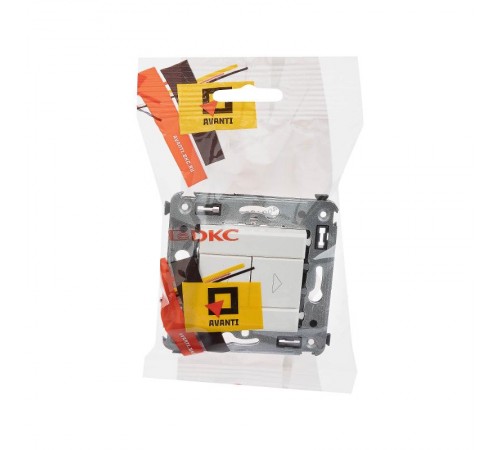 Механизм управления рольставней в стену, "Avanti", "Белое облако"  4400183  DKC