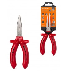 Длинногубцы диэлектрические, 160 мм, 1000 В, CR-V, "ПрофиЭлектрик"  SQ1010-1103  TDM