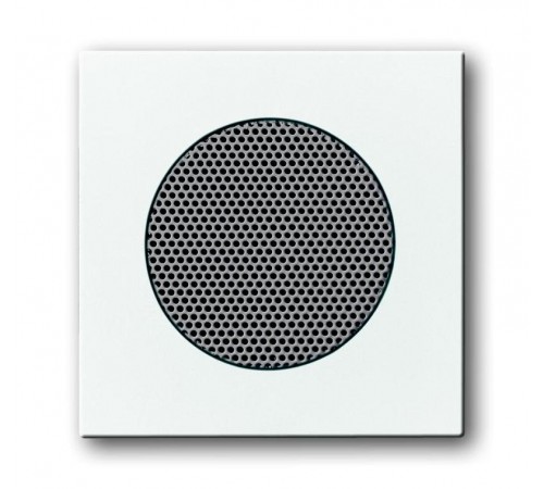 ABB Basic 55 Альп. белый Плата центральная (накладка) для для громкоговорителя 8223 U  8200-0-0170   2CKA008200A0170  ABB