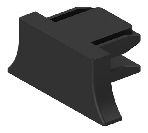 Заглушка пластиковая для шинопровода, черный, LD1011 для CAB1003  41886  FERON