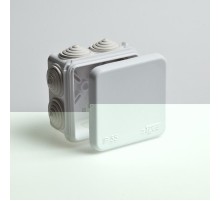 Коробка распределительная для о/п, 70х70х40мм (белая)  67030Б  Рувинил