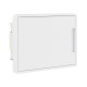 Щиток 8 мод встраиваемый  FRAME, белый, с белой дверцей, с 2 шинами PEN  на 6 и 8 отв.  F08B1WW  DKC