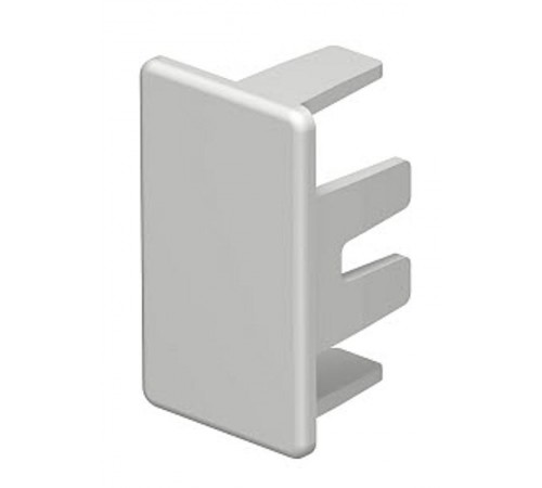Торцевая заглушка кабельного канала WDK 20x35 мм (ПВХ,светло-серый) (WDK HE20035LGR)  6183654  OBO Bettermann