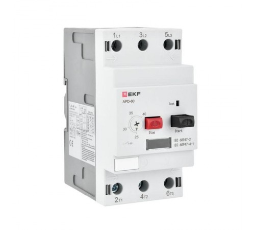 Автомат пуска двигателя АПД-80 56-80А EKF  apd80-me-80  EKF