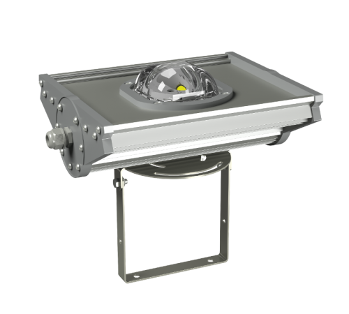 Световой указатель аварийного освещения светодиодный BS-ATRIX-10-L1-BZ 31Вт централизованный скоба IP65  a15192  Белый свет