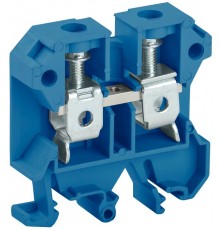 Клемма винтовая КВИ-16мм2 синяя  YZN30-016-K07  IEK