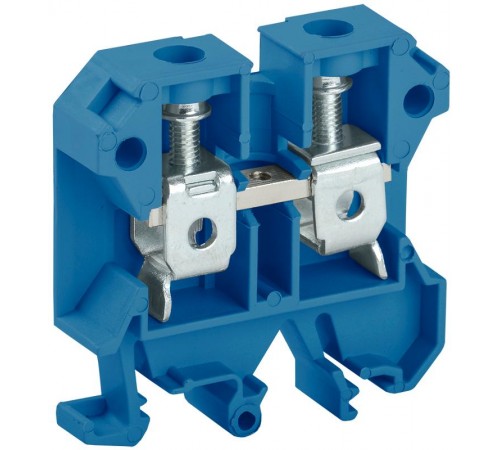 Клемма винтовая КВИ-16мм2 синяя  YZN30-016-K07  IEK