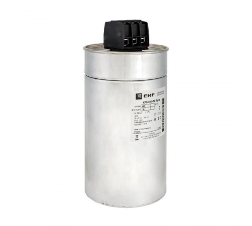 Конденсатор косинусный КПС-0,4-50-3 EKF PRO   kps-0,4-50-3-pro   EKF