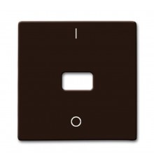Клавиша для механизма 1-клавишного выкл./перекл./кнопки, "I/O" (IP44), серия Allwetter 44, цвет коричневый  1731-0-1966   2CKA001731A1966  ABB