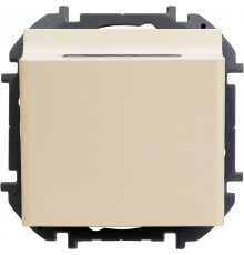 Inspiria Слоновая кость Выключатель карточный для гостиничных номеров С/У без рамки  673801  Legrand