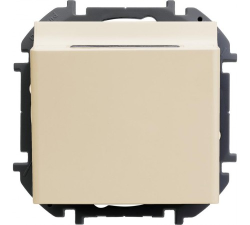 Inspiria Слоновая кость Выключатель карточный для гостиничных номеров С/У без рамки  673801  Legrand