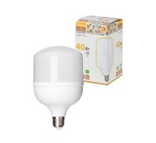 Лампа светодиодная T-40 Вт-230 В-4000 К-E27 (114x183 мм) НАРОДНАЯ  SQ0340-1644  TDM