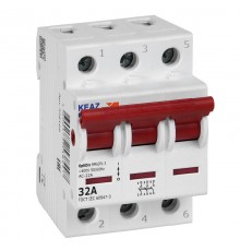 Выключатель нагрузки модульный OptiDin BM63PL-332-УХЛ3 (BM63PL)  328168  КЭАЗ