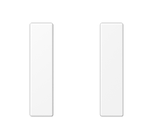 Набор накладок 1 группа для модулей F50; термопласт; белый матовый  A501TSAWWM  Jung