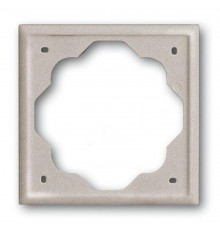 Рамка 1-постовая серия impuls цвет шампань-металлик  1754-0-4225   2CKA001754A4225  ABB
