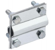 Зажим заземл. крест. стержень-стержень нерж. сталь  ZGC43-20-1-16  IEK