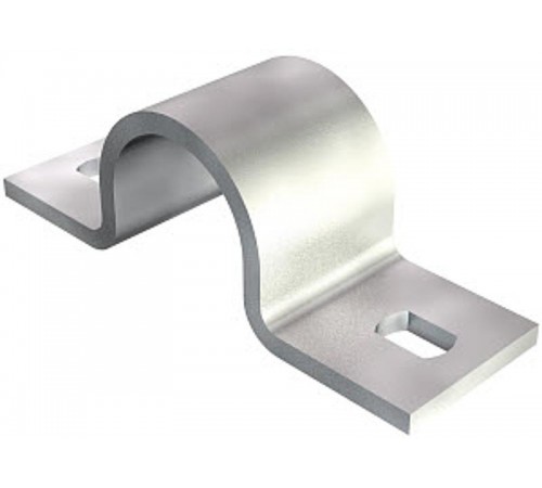 Крепежная скоба металл. двухлапковая 37mm (823 37 FT)  1015303  OBO Bettermann