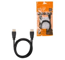 Кабель "АВК 1" HDMI - HDMI, v2.0, позолоченные контакты, 1 метр,  SQ4040-0001  TDM