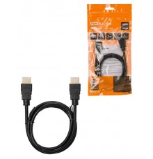 Кабель "АВК 1" HDMI - HDMI, v2.0, позолоченные контакты, 1 метр,  SQ4040-0001  TDM