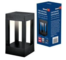 Уличный светодиодный светильник Uniel ULU-T03A-10W/3000K IP65 Black  UL-00006815  UNIEL
