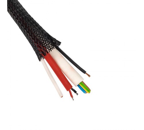 Кабельная оплетка из полиамида 25-40 мм 50 м PROxima  cb-pa-25-40  EKF