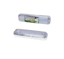 Светильник вандалоустойчивый LED ДПБ 01-2х6-003 (с датч. движения) 12 Вт, 1000 лм, 4000 К, IP40  SQ0353-0302  TDM