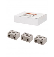 Керамический блок зажимов 10 Ампер 2 пары контактов с крепежным отверстием  SQ0531-0506  TDM