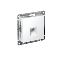 AtlasDesign Белый Розетка компьютерная RJ45, механизм  ATN000183  SE