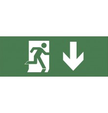 Самоклеющая этикетка INFO-SSA-103 "Фигура/стрелка вниз" SSA-101  Б0048472  ЭРА