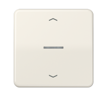 Клавиша для KNX кнопки, 1 группа с окошком и символами "стрелки"; дюропласт; слоновая кость CD101KO5P Jung